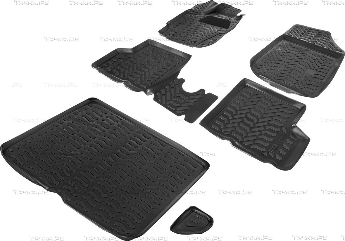 Коврики AutoFlex для салона и багажника Renault Duster I (полный привод) 2015-2021. Артикул K9470101-2