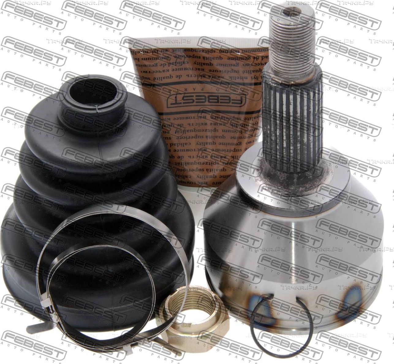 Шрус наружный (граната) Febest передний для Ford Focus I 2002-2004. Артикул 2110-CAK