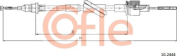 Трос сцепления Cofle. Артикул 92.10.2444