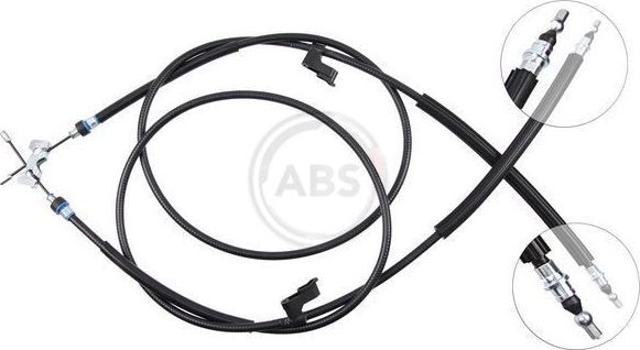 Трос ручника (тросик ручного тормоза) ABS. Артикул K19076