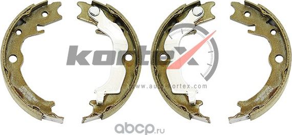 Колодки барабанные к-т (ручника) (170x26) (пр-во КОРЕЯ) (Kortex). Артикул KS036