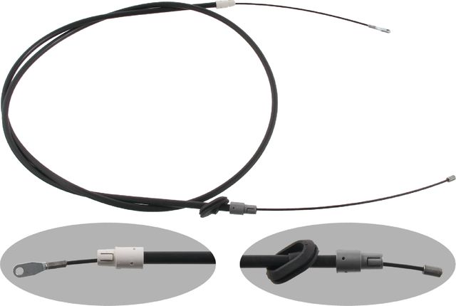 Трос ручника (тросик ручного тормоза) Febi Bilstein передний левый для Mercedes-Benz S-Класс IV (W220) 1998-2005. Артикул 34903