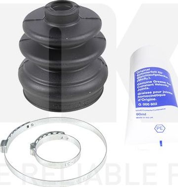 Пыльник ШРУСа внутренний NK (резина) передний правый для Nissan Primera P10 1990-1996. Артикул 522213