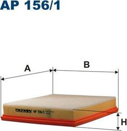 Воздушный фильтр Filtron. Артикул AP 151/7