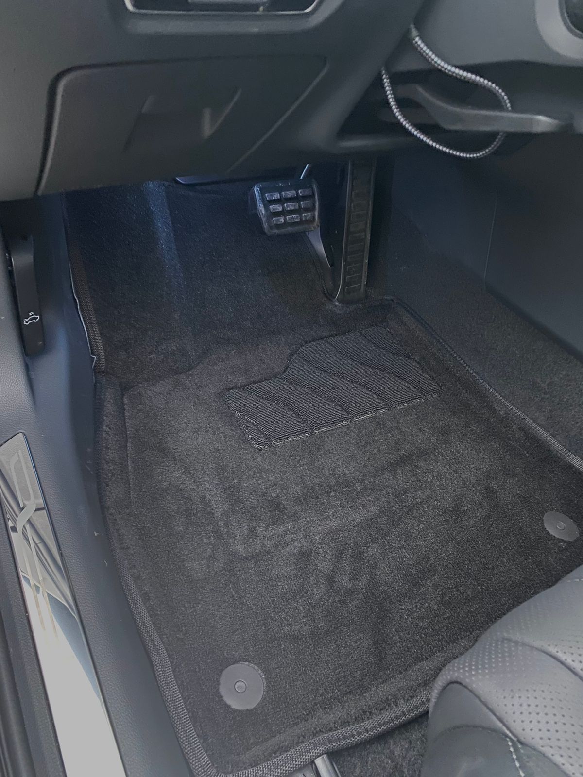 Коврики Seintex 3D ворсовые для салона Hongqi H5 II 2022-2026 ЧЕРНЫЕ. Артикул 99587