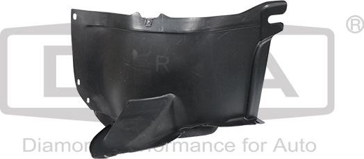 Подкрылок DPA передний правый для Volkswagen Golf VI 2008-2013. Артикул 88050296502