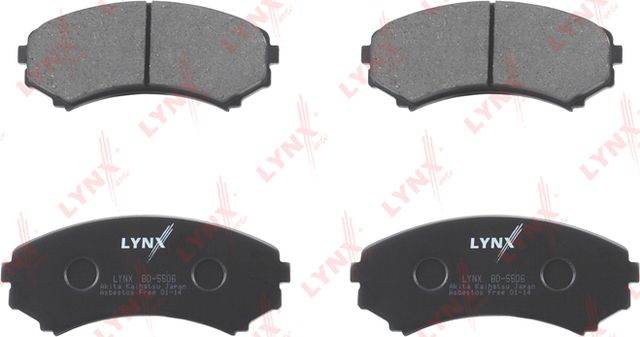 Тормозные колодки LYNXauto передние для Mitsubishi Grandis 2004-2011. Артикул BD-5506