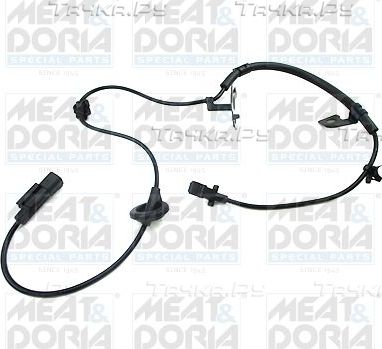 Датчик ABS Meat & Doria задний левый для Mitsubishi Outlander XL 2006-2012. Артикул 90905E
