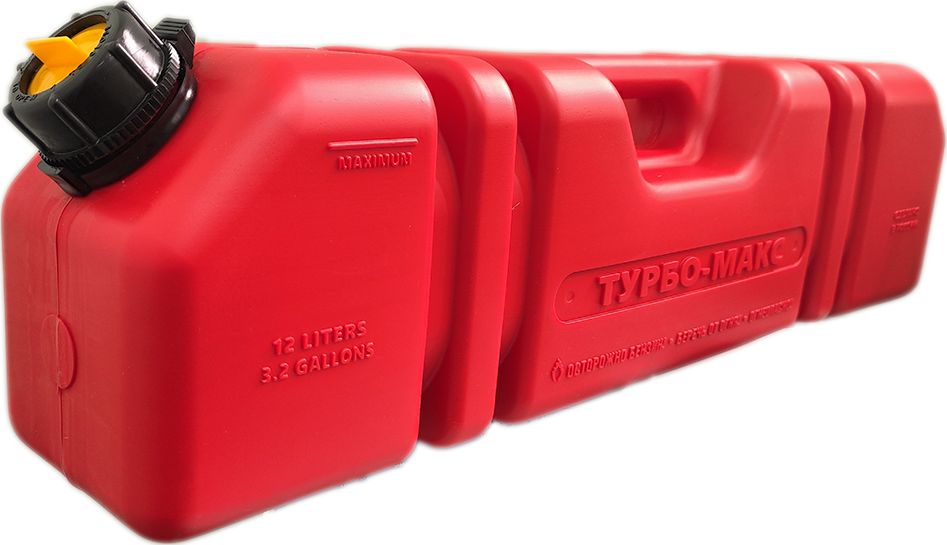 Канистра ТехноХим Экстрим Турбо МАКС 12 л, Красная. Артикул kan-TurboMax12-RD