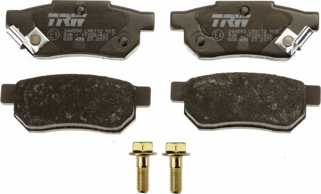 Тормозные колодки TRW COTEC задние для MG ZR 2001-2005. Артикул GDB499