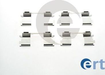 Монтажный набор тормозных колодок ERT. Артикул 420026