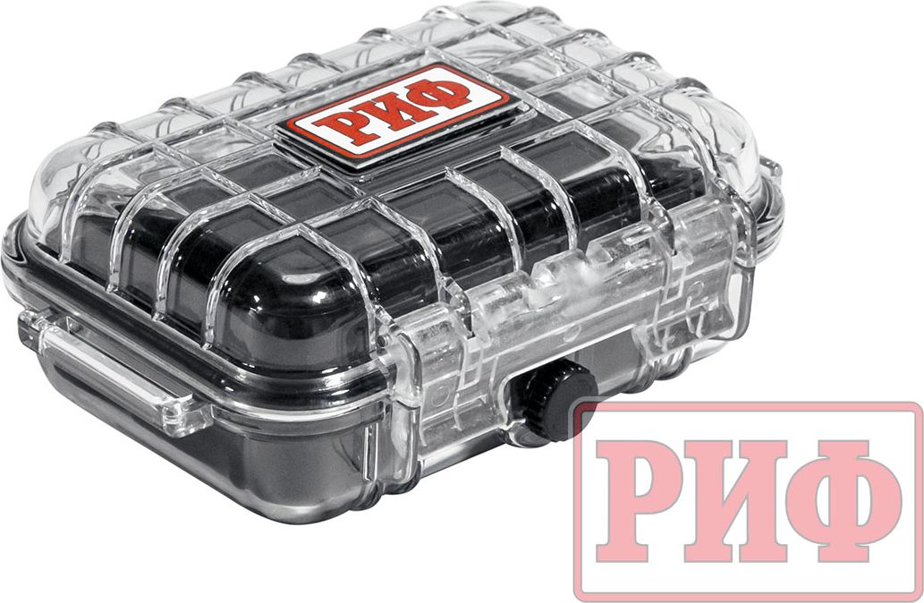 Кейс пластиковый защитный ударопрочный РИФ 145х105х50 мм. Артикул WR-60T