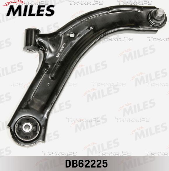 Поперечный рычаг передней подвески Miles правый нижний для Nissan Tiida I 2007-2012. Артикул DB62225