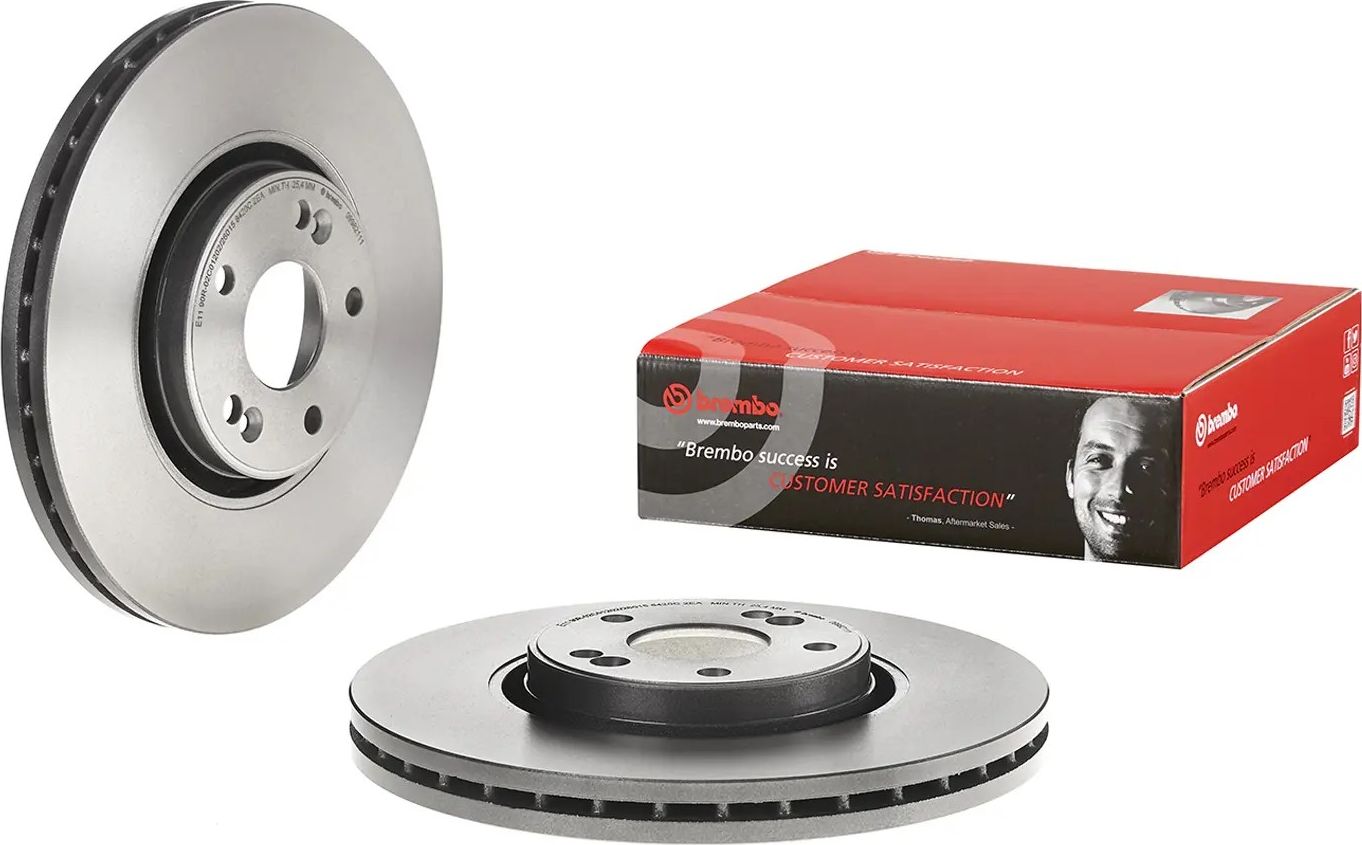Тормозной диск Brembo PRIME LINE - UV Coated. Артикул 09.9821.11