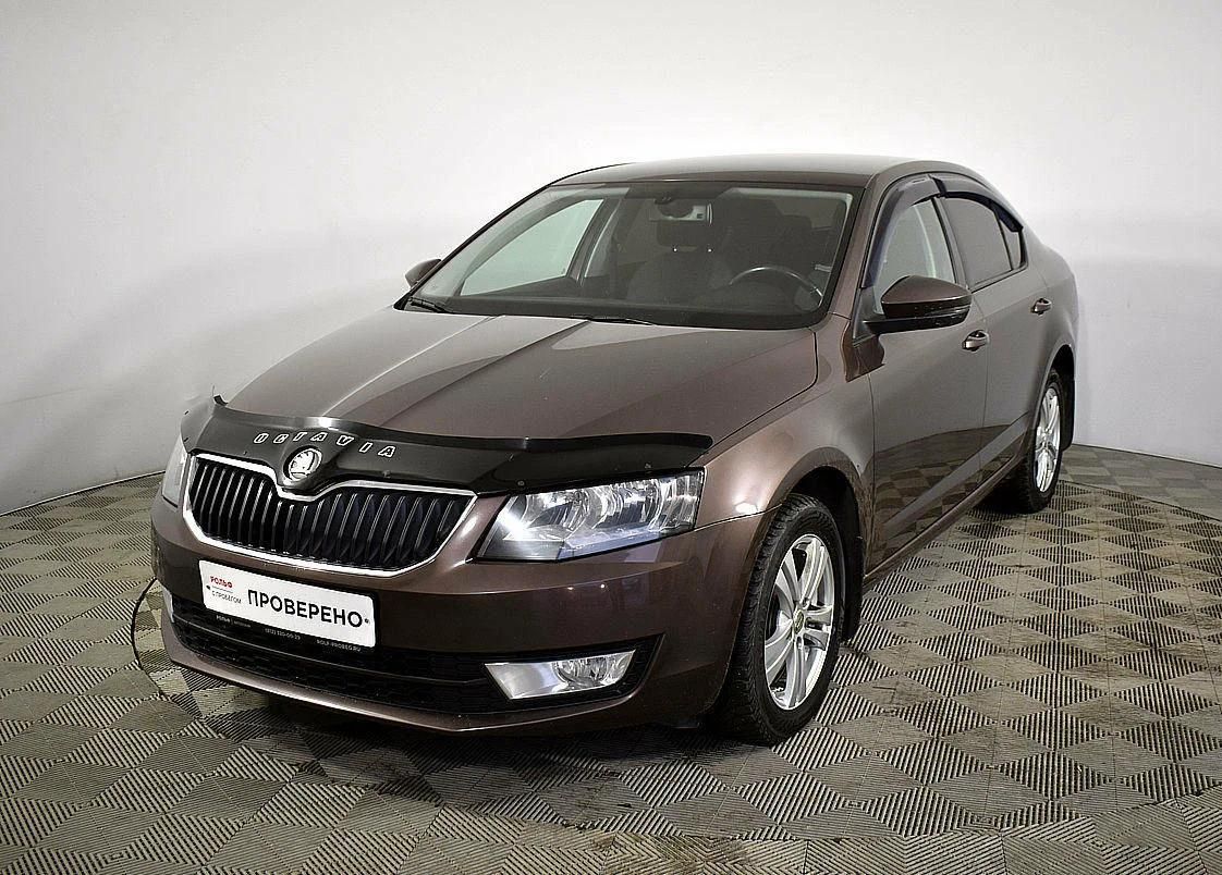 Дефлектор VT52 для капота Skoda OctaviaI A7 2013-2017. Артикул SK09VT
