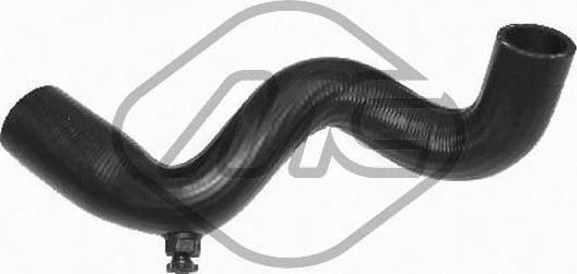 Патрубок радиатора (системы охлаждения) Metalcaucho. Артикул 08870