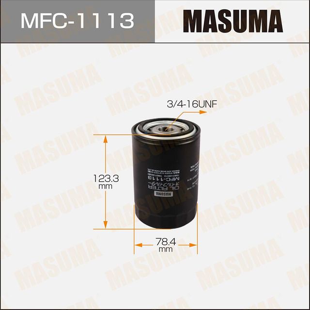 Масляный фильтр Masuma. Артикул MFC-1113