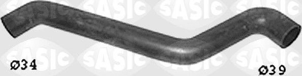 Патрубок системы охлаждения (радиатора) Sasic левый нижний для Opel Astra F 1992-1998. Артикул SWH6750