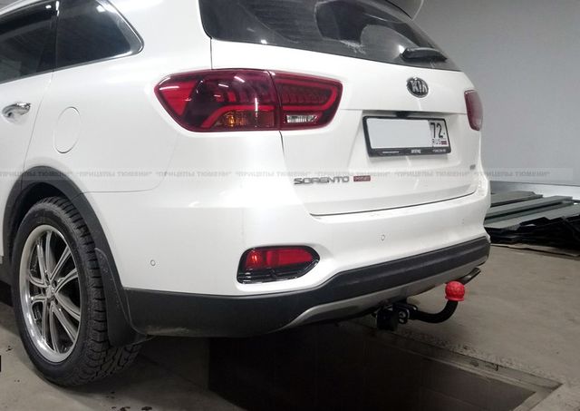Фаркоп Лидер-Плюс для Kia Sorento III Prime дорестайл 2014-2017 дизель, бензин. Артикул K121-A
