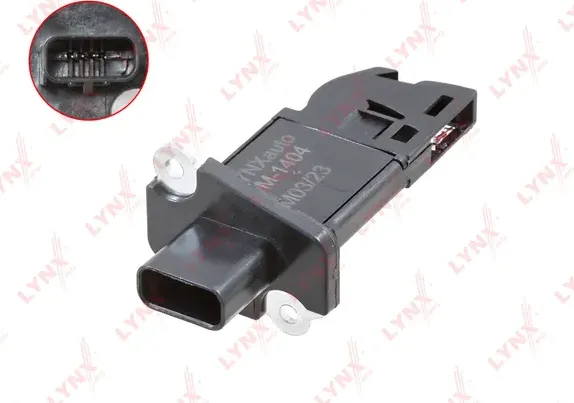 Датчик массового расхода воздуха FORD B-Max  LAND ROVER Defender 2.2d 11-16 / Freelander 2 2.0-2.2d  (Lynxauto). Артикул dm-1404
