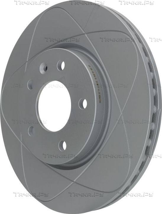 Тормозной диск ATE PowerDisc передний для Chevrolet Cruze II 2012-2026. Артикул 24.0326-0166.1