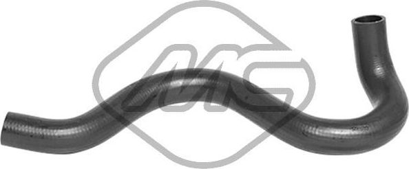 Патрубок радиатора (системы охлаждения) Metalcaucho нижний для Ford Transit VI 2000-2006. Артикул 09277