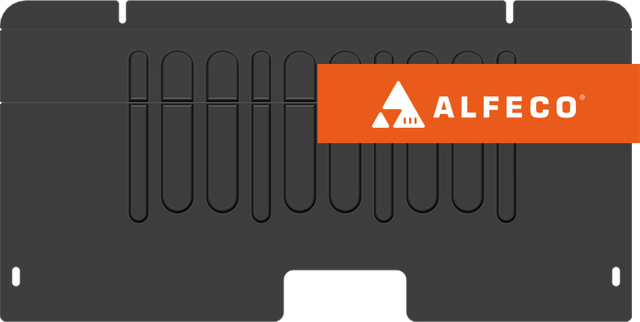 Защита Alfeco для картера и КПП Haval Dargo 4WD 2022-2026. Артикул ALF.55.051