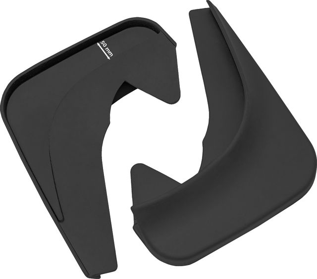 Брызговики универсальные Rezkon резиновые передняя пара . Артикул 6002005160