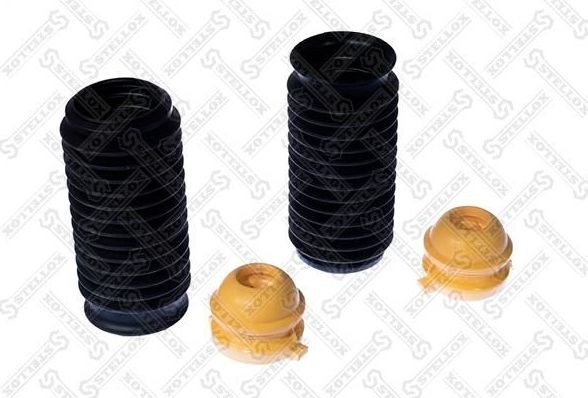 Комплект отбойников и пыльников амортизаторов (стоек) Stellox передний для Volvo XC70 I 2000-2007. Артикул 11-27051-SX