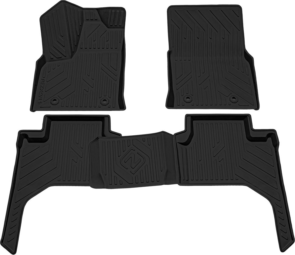 Коврики полиуретановые Rezkon для салона Toyota Land Cruiser 300 2021-2026. Артикул 0534025300