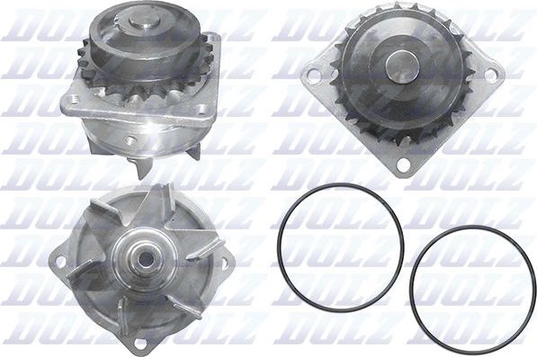 Помпа (водяной насос) Dolz для Nissan Maxima A32 1995-1999. Артикул N119