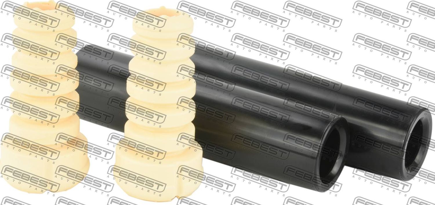 Комплект отбойников и пыльников амортизаторов (стоек) Febest. Артикул MZSHB-KFR-KIT