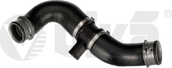 Патрубок системы охлаждения (радиатора) Vika (резина) левый нижний для Mercedes-Benz E-Класс IV (W212, S212, C207) 2009-2016. Артикул 11050901