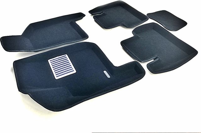 Коврики текстильные Euromat 3D Lux для салона Lada Priora 2007-2026. Артикул EM3D-005307