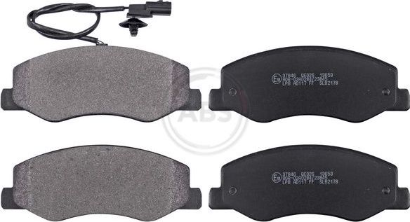 Тормозные колодки ABS. Артикул 37846