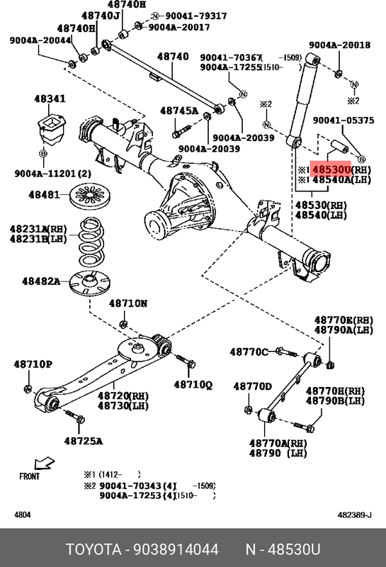Сайленблок подвески (Jikiu). Артикул BH21298