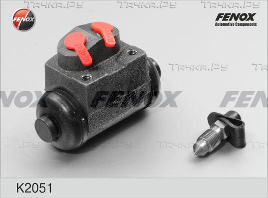 Тормозной цилиндр Fenox задний для Ford Fiesta IV 1996-2003. Артикул K2051