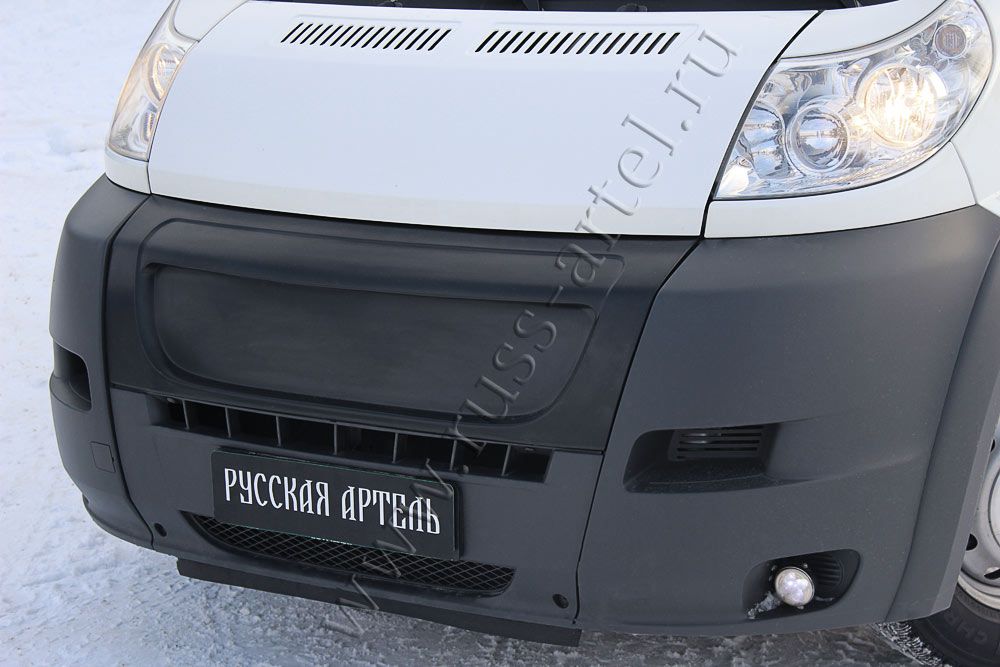 Решетка радиатора Русская Артель зимний вариант (заготовка) для Citroen Jumper II 2006-2013 Шасси, кузов 250. Артикул RRFD-019800