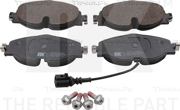 Тормозные колодки NK передние для Volkswagen Caddy IV 2015-2020. Артикул 2247121