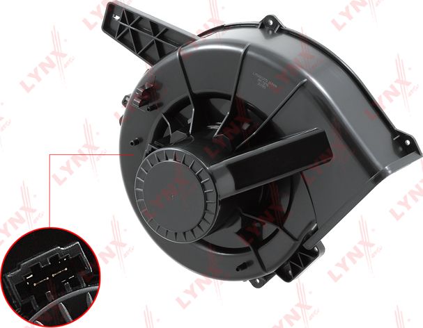 Вентилятор, мотор печки (отопителя) салона LYNXauto. Артикул RF-1216