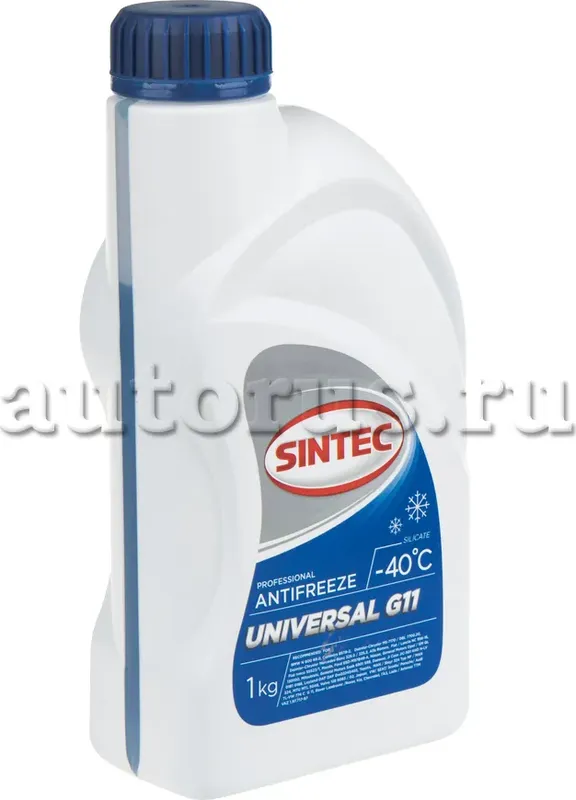 Антифриз SINTEC - 40 BLUE (синий-готовый) 1кг Sintec. Артикул 800302