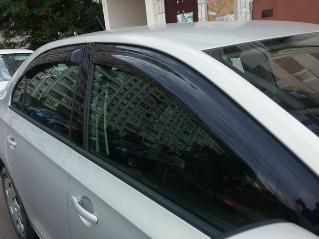 Дефлекторы SIM для окон Skoda Rapid 2013-2020. Артикул SSCRAP1232