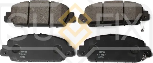 Колодки тормозные передние (Sufix). Артикул SX1157
