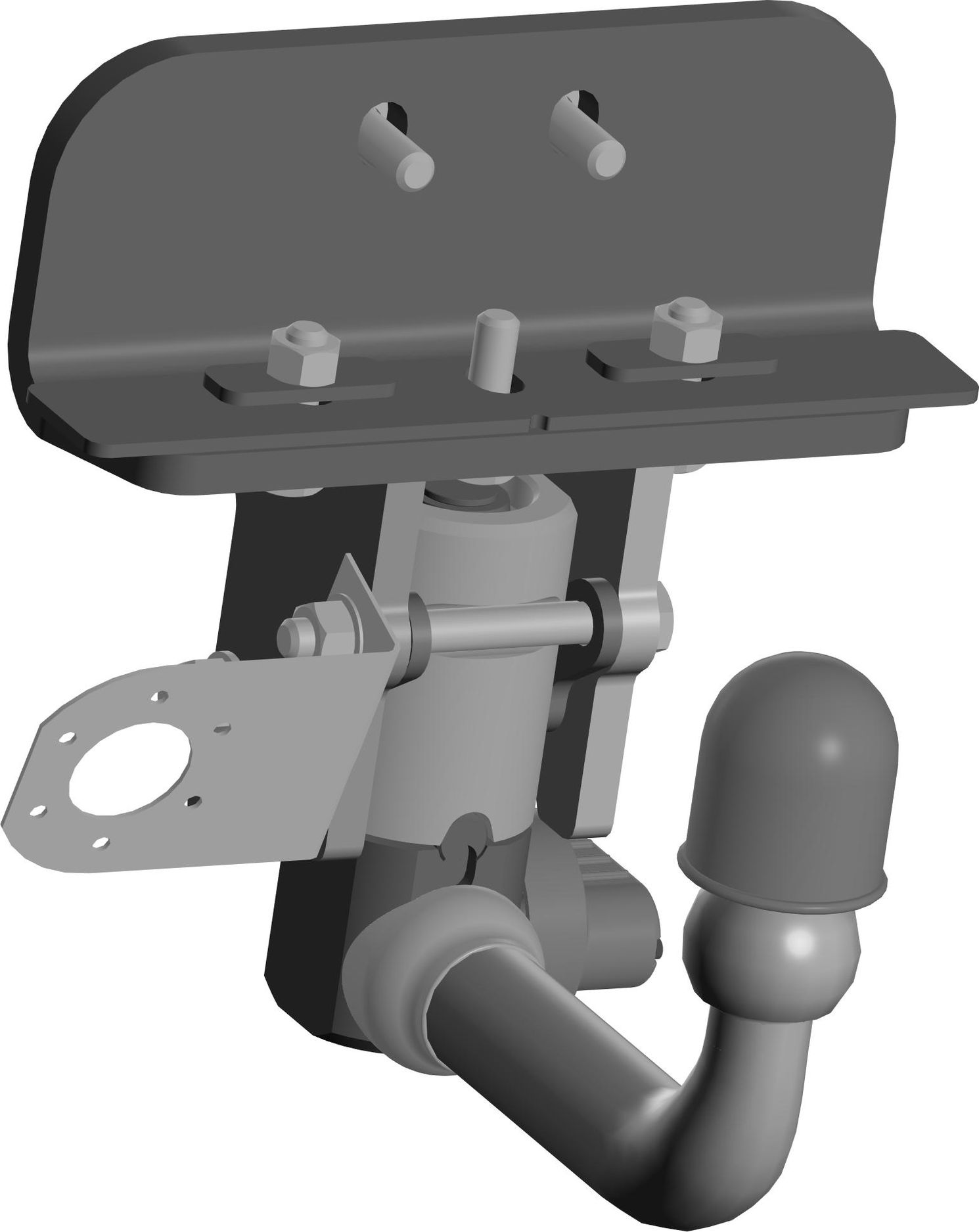 Фаркоп Oris (ранее Bosal) для Lexus LX 600 2021-2026 Быстросъемное крепление с ключом. Артикул 3004-D2