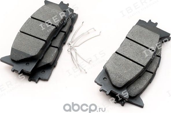 КОЛОДКИ ТОРМ.ПЕР., К-Т TOYOTA CAMRY VI (V40) (Iberis). Артикул IB153094