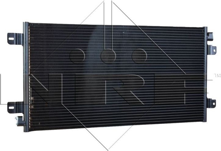 Радиатор кондиционера (конденсатор) NRF (алюминий). Артикул 35485