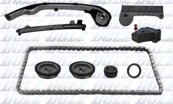 Цепь ГРМ Dolz для Nissan Primera P11 1999-2002. Артикул SKCN038F