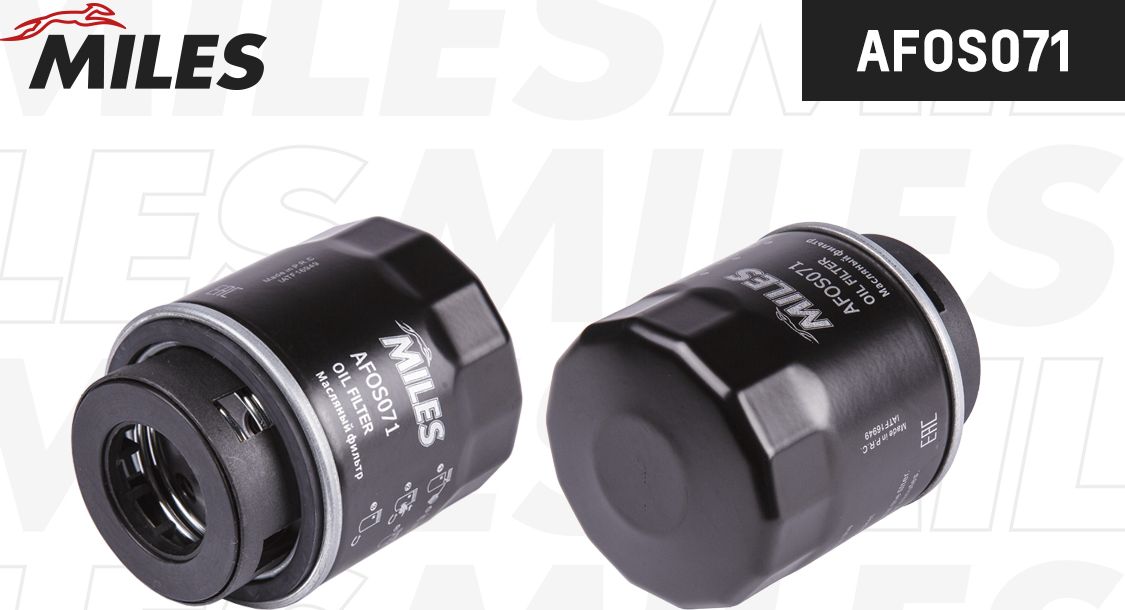Масляный фильтр Miles для Skoda Octavia A5 2008-2010. Артикул AFOS071