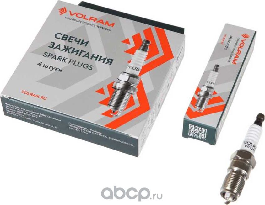 СВЕЧА ЗАЖИГАНИЯ FORD FOCUS II 1820 12MONDEO 20 0715 VOLVO S40 1820 0 VOLRAM. Артикул VR12165