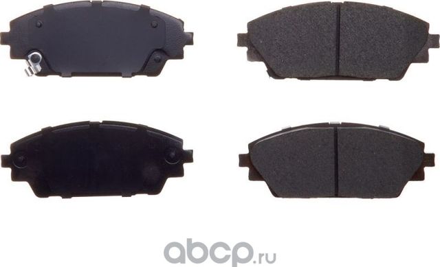 Колодки тормозные дисковые Avantech (противоскрипная пластина в компл.). Артикул AV4402